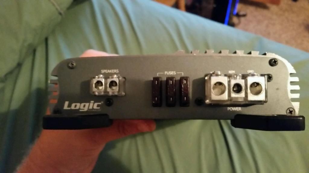 Logic Soundlab TX3000D Amp Guts Steve Meade Designs